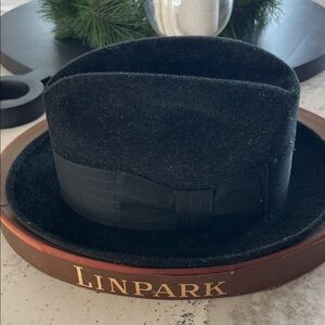 Vintage Adam Felt Fedora with Ribbon